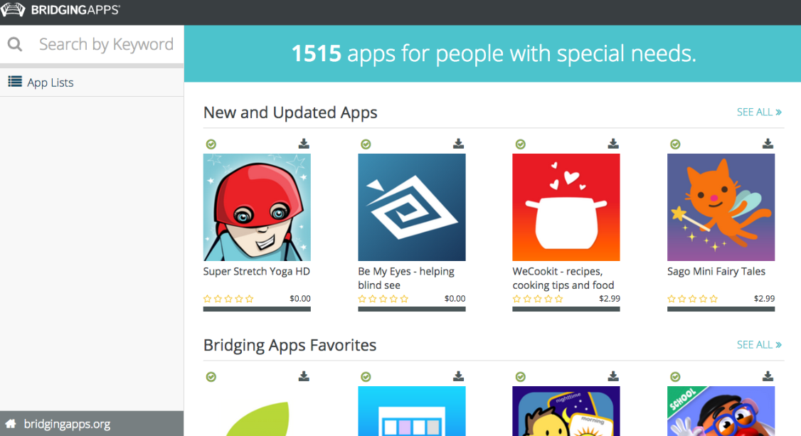 How to Search for Apps for Special Needs BridgingApps