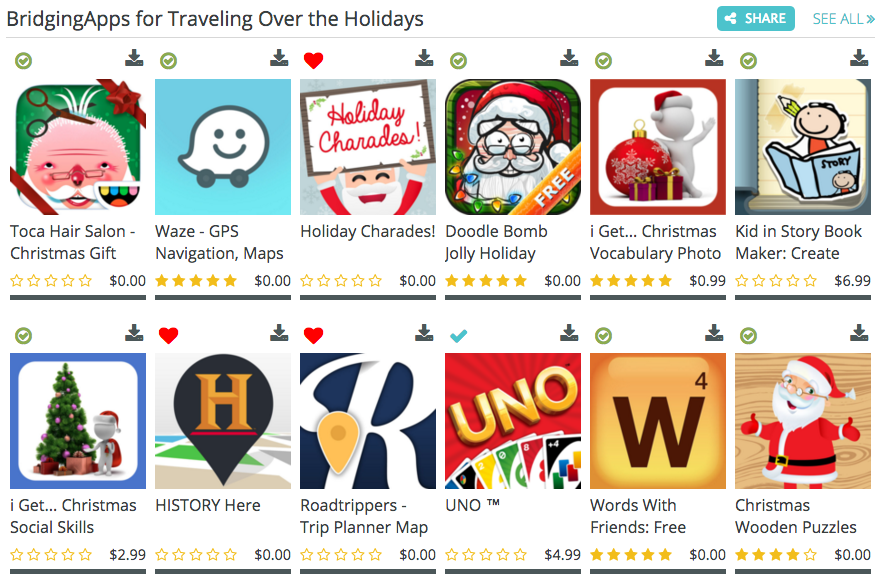 Holiday Travel Apps