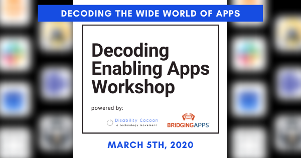 DecodingtheWideWorldofAppsWorkshop